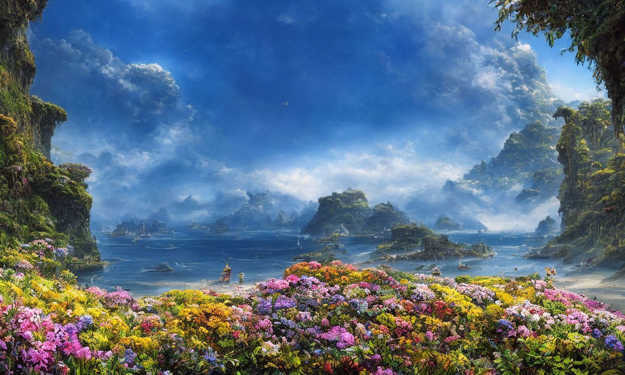 1280x768 Van Gogh high fantasy