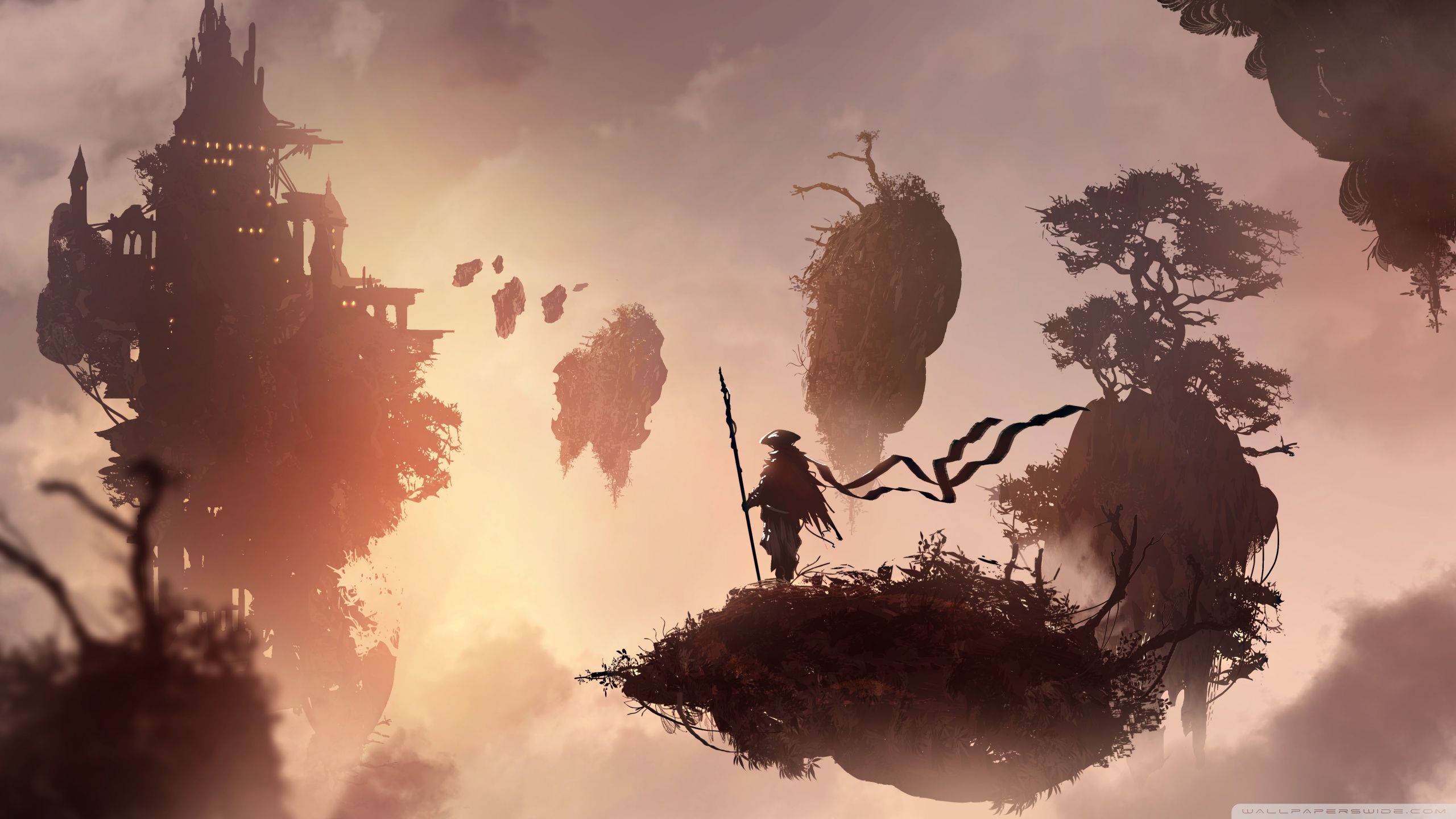 2560x1440 Oriental Fantasy Art Ultra HD Desktop
