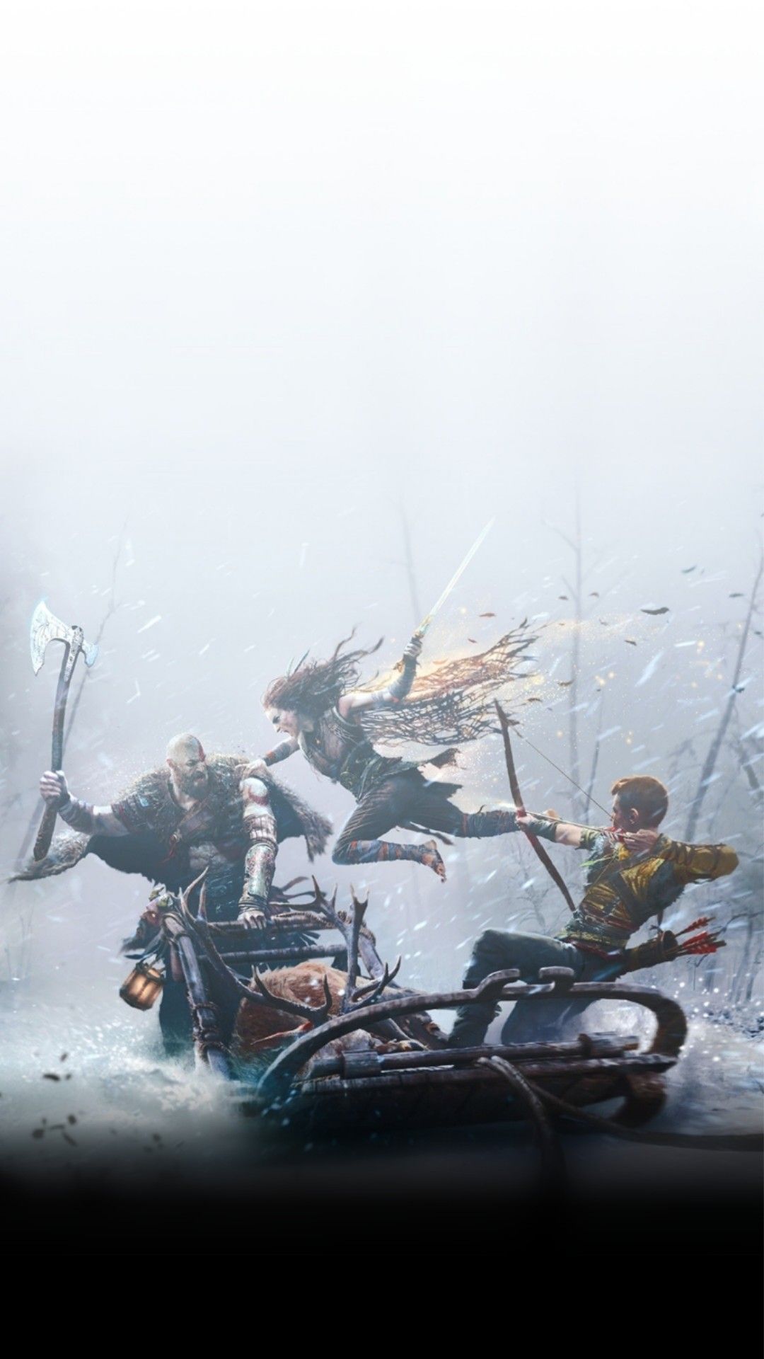 1080x1920 Freya God of War Ragnarok Wallpaper