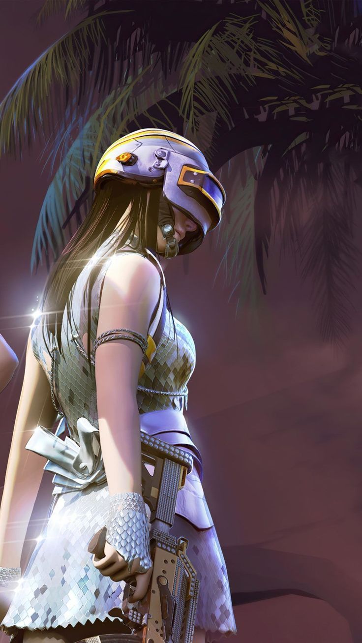 736x1307 PUBG Girl HD Mobile Wallpaper