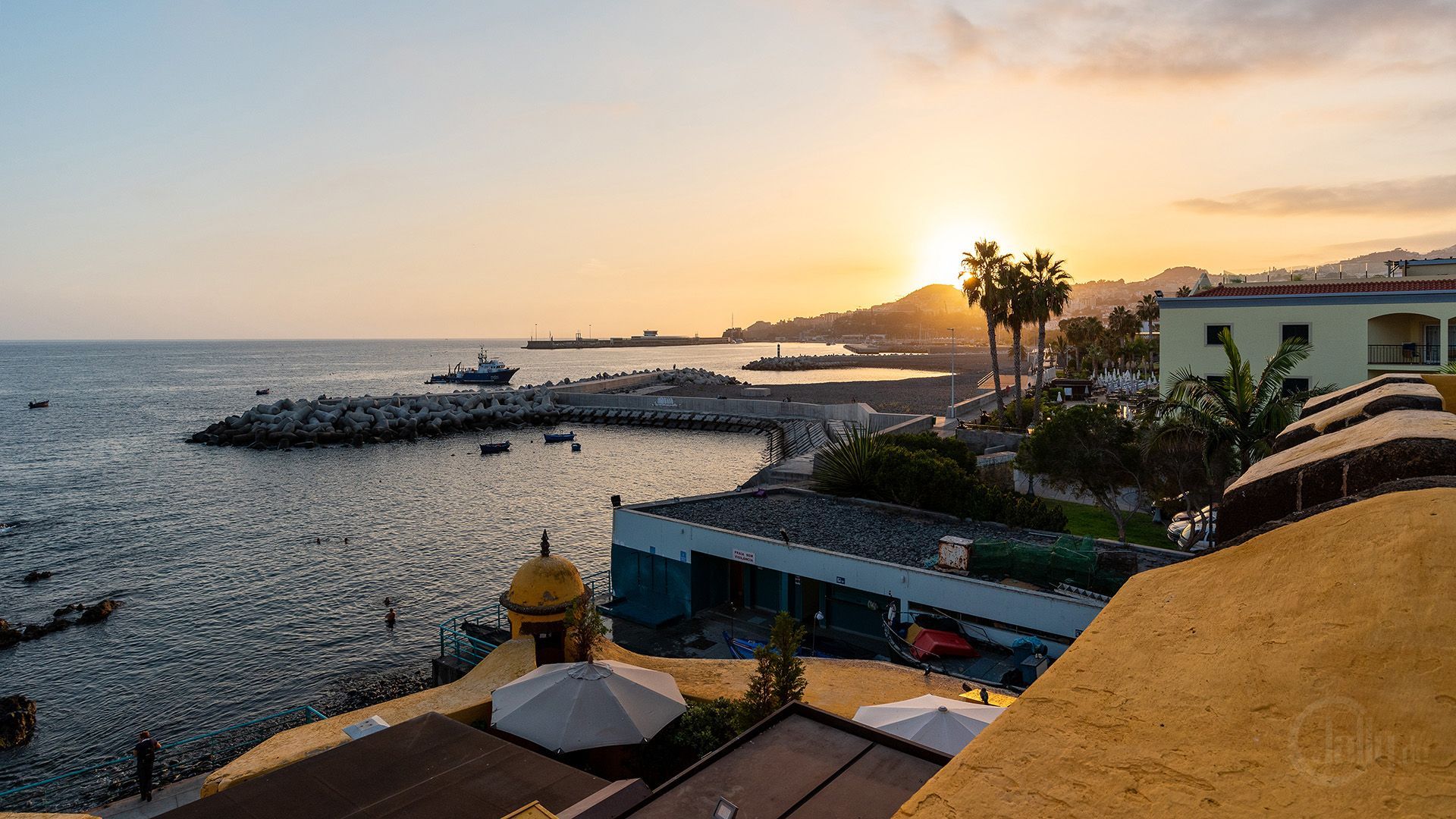 1920x1080 Fort St. James in Funchal on Madeira