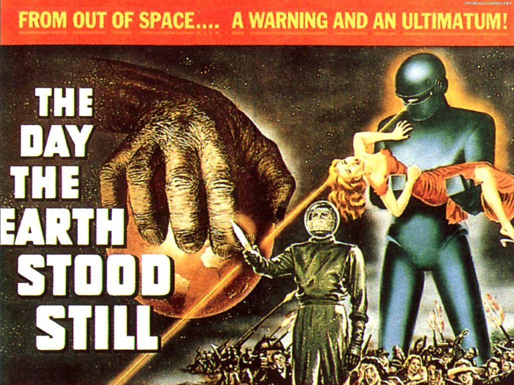 1024x768 Day the Earth Stood Still Science Fiction Films