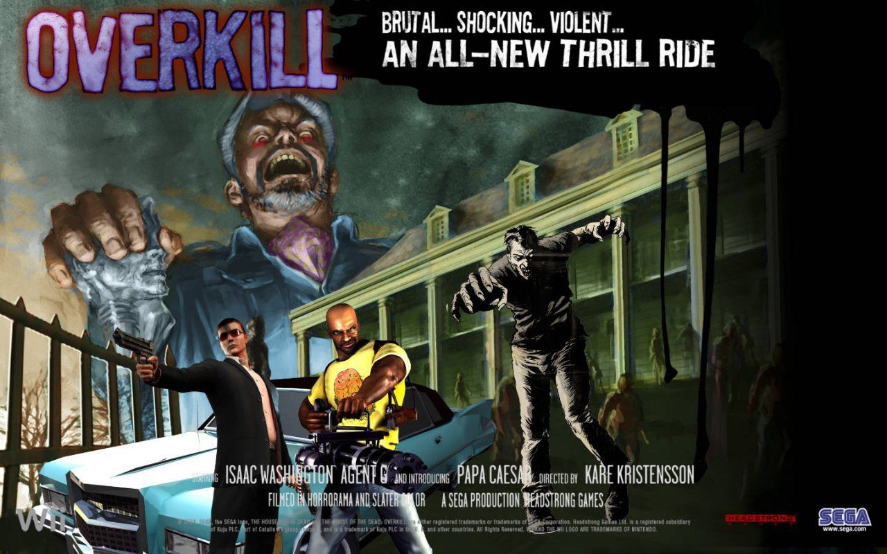 1280x800 House of the Dead: Overkill wallpaper