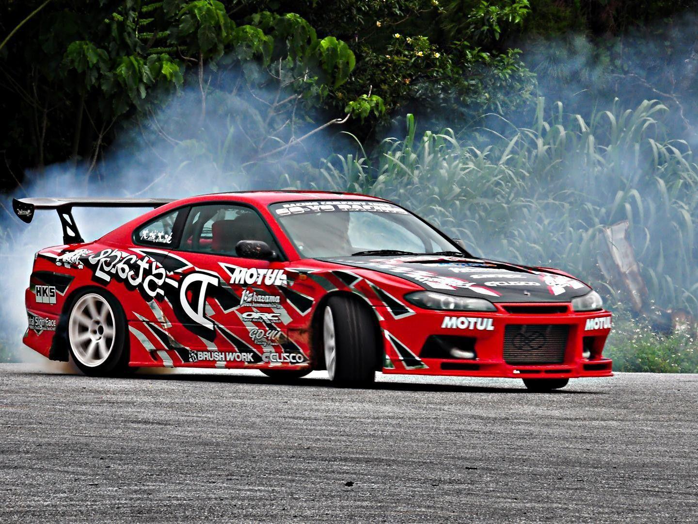 S14 Nissan Silvia Drift Art