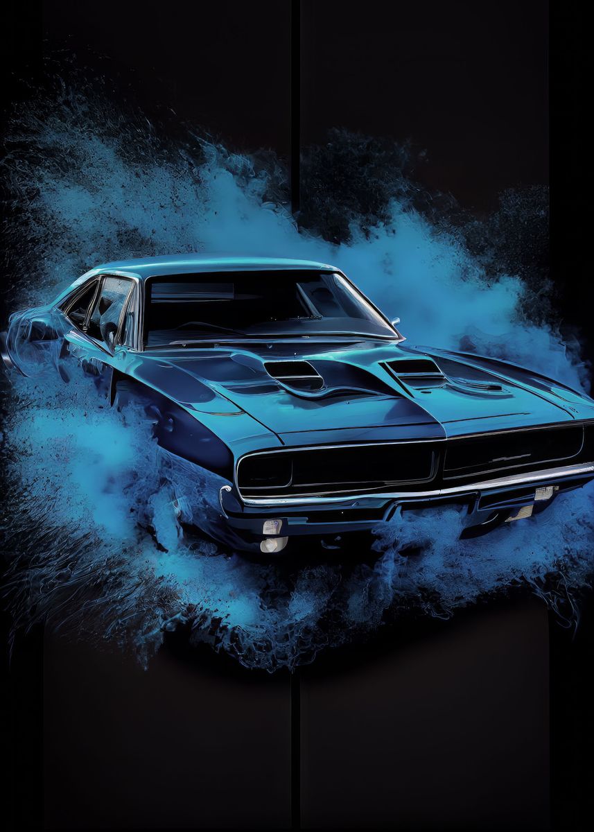 857x1200 Dodge Charger Daytona' Poster
