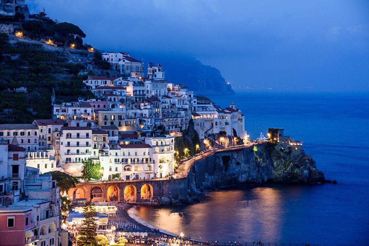 1280x854 Wallpaper Amalfi Italy Salerno, Gulf