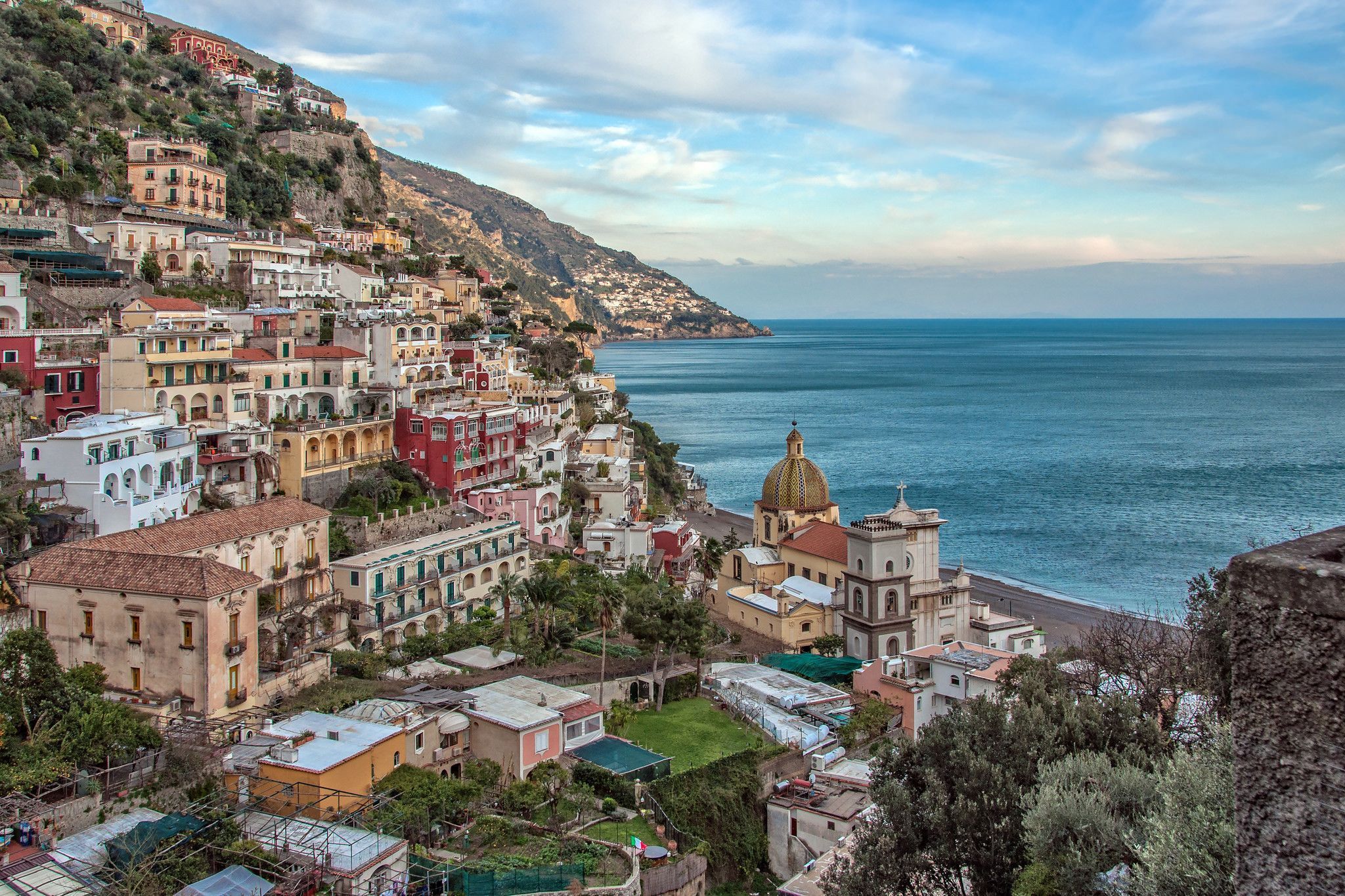 2048x1365 Man Made Positano HD Wallpaper