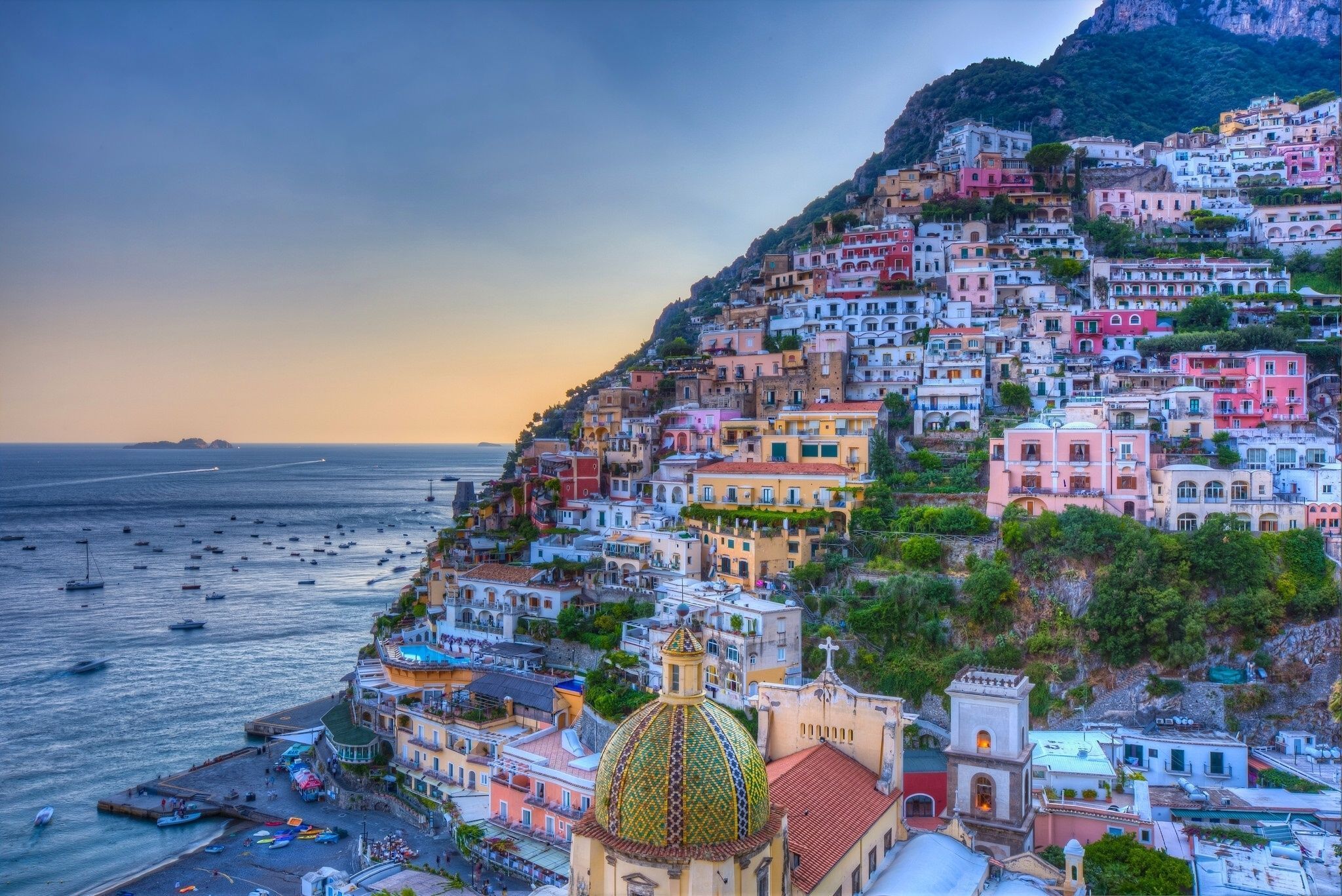 2048x1367 Positano, campania, Italy, amalfi coast