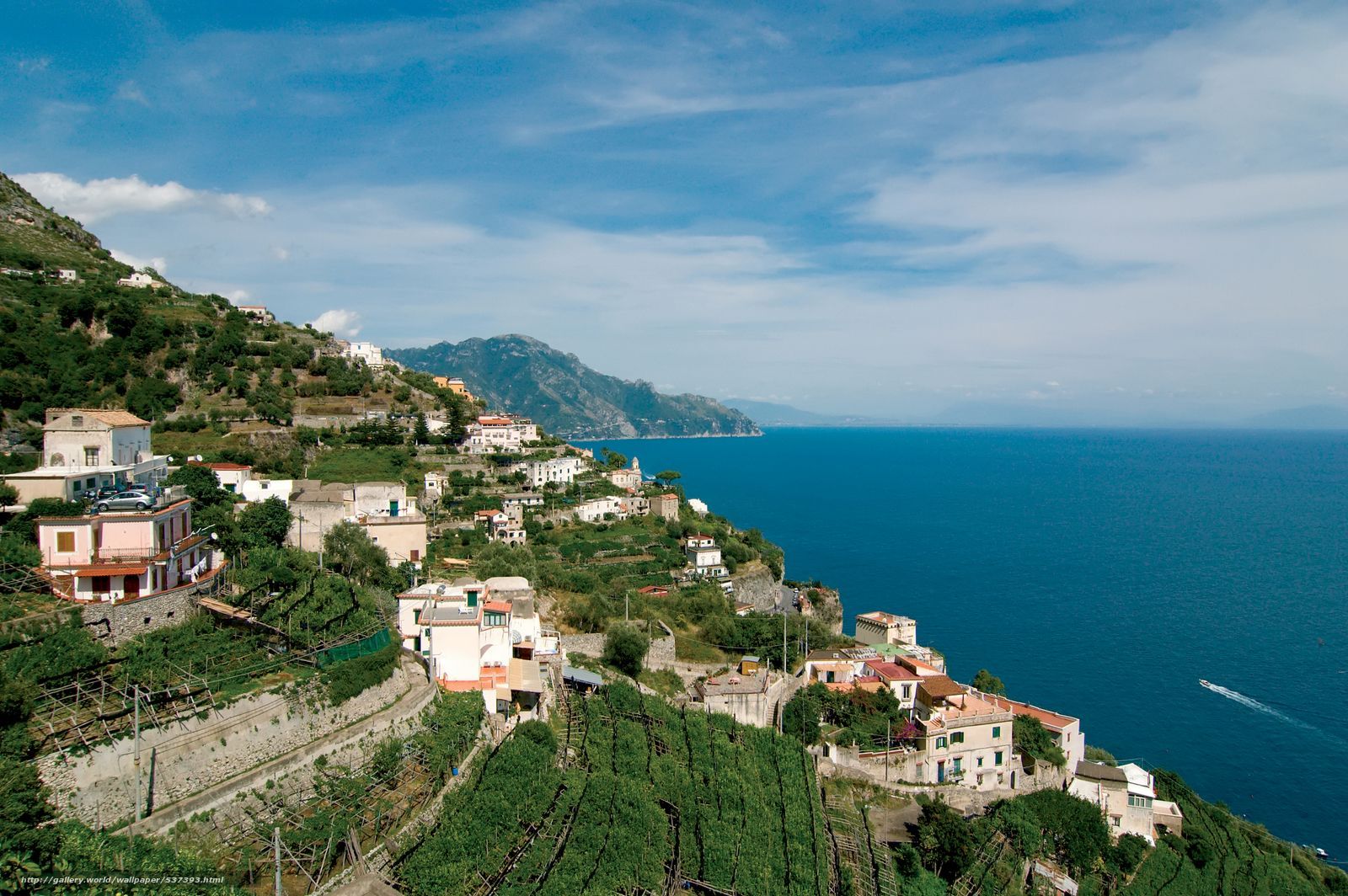 1600x1064 wallpaper Praiano, Salerno, Italy