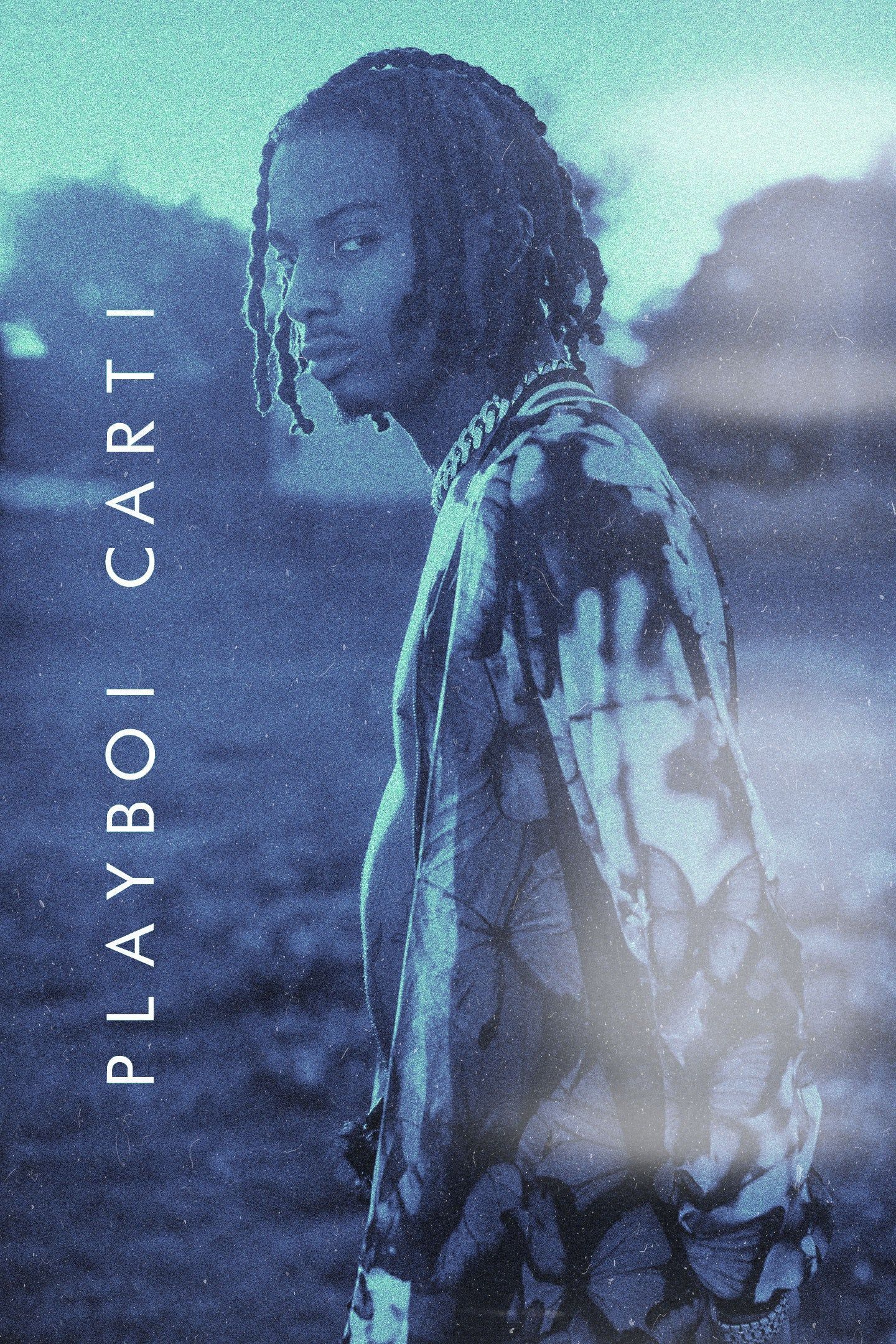 1440x2160 Playboi Carti 'Blue In The Face' Poster