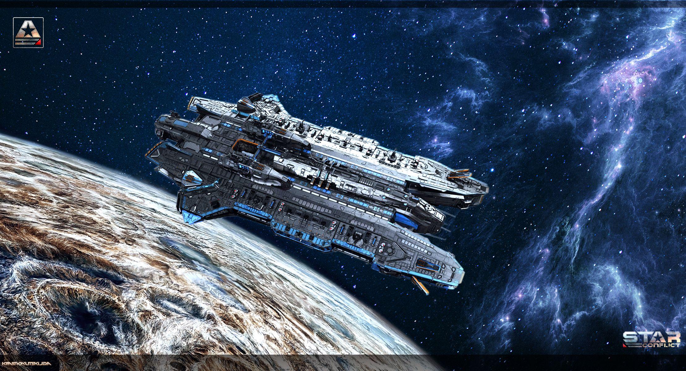Hình nền tàu Sci Fi 2220x1200