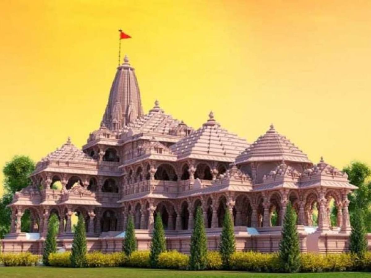 1200x900 Ram Mandir Ayodhya HD photo