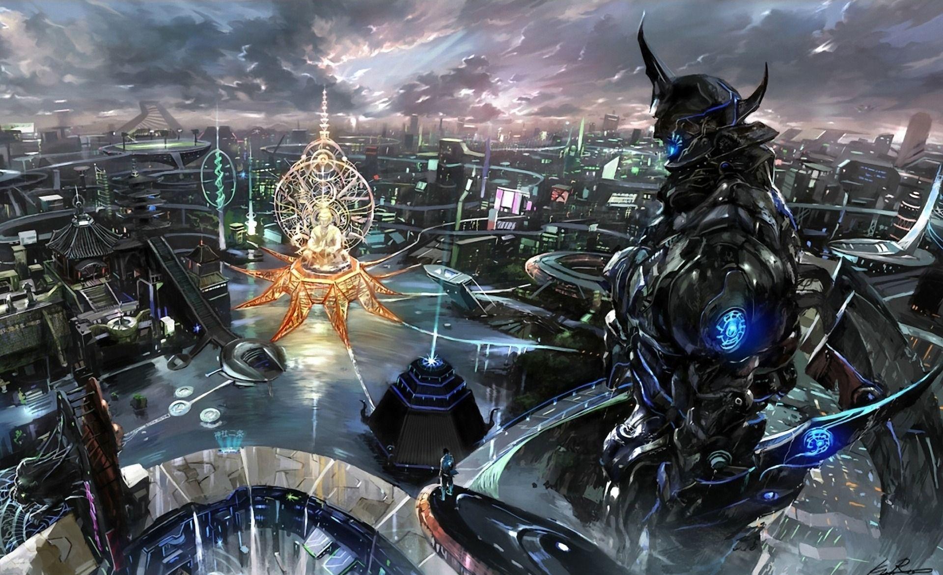 1920x1172 Sci Fi Fantasy Wallpaper Sci Fi Background, HD