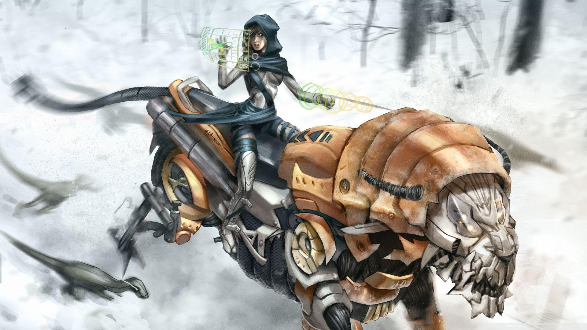 1920x1080 Robot Wallpaper