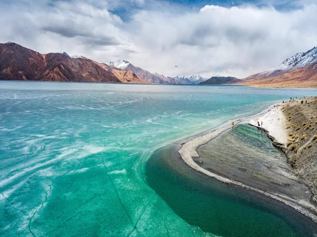 1200x900 India, Pangong Frozen Lake Marathon