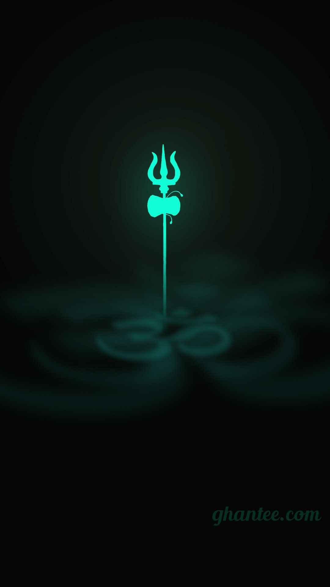 1080x1920 Aesthetic Lord Shiva Trishul Wallpaper