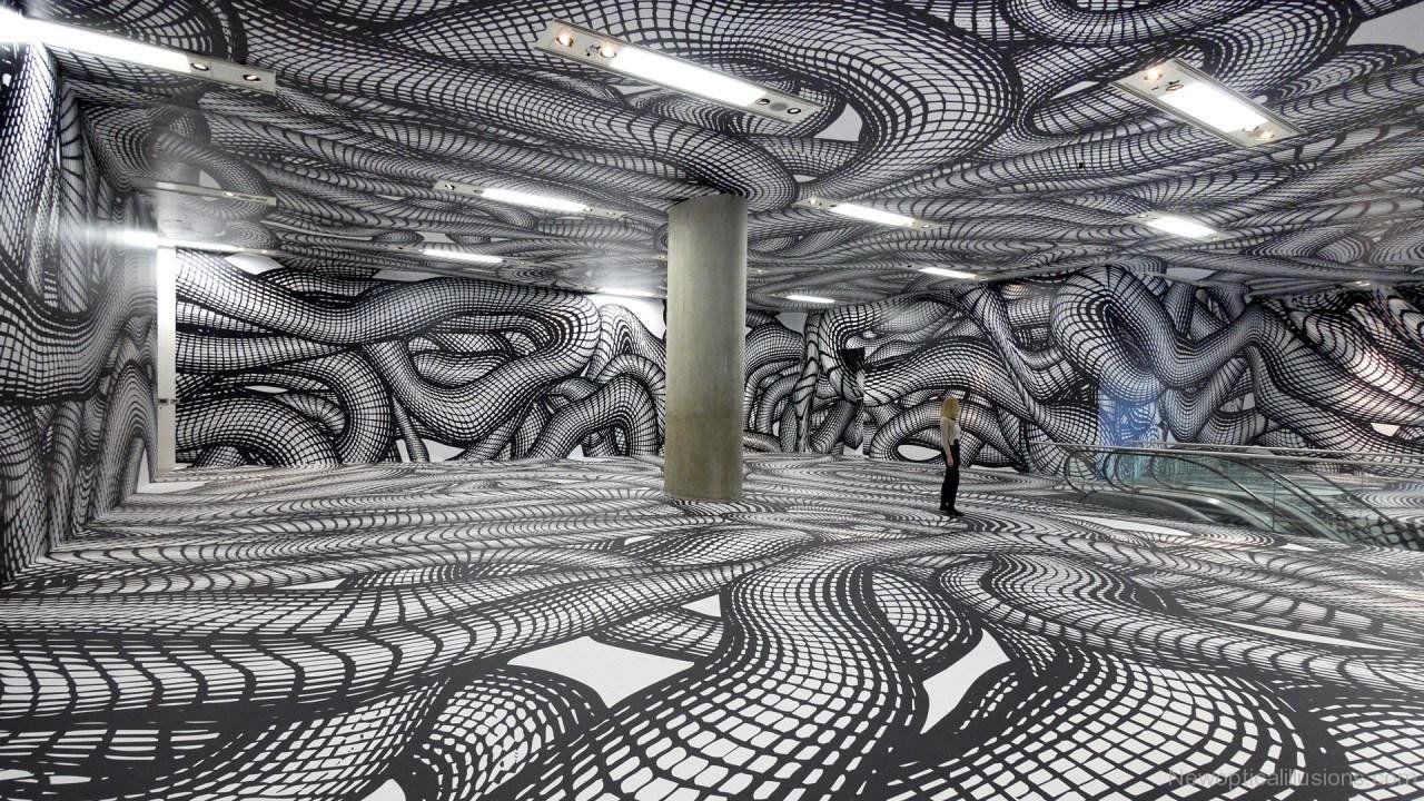 1280x720 3D Illusions Wallpaper