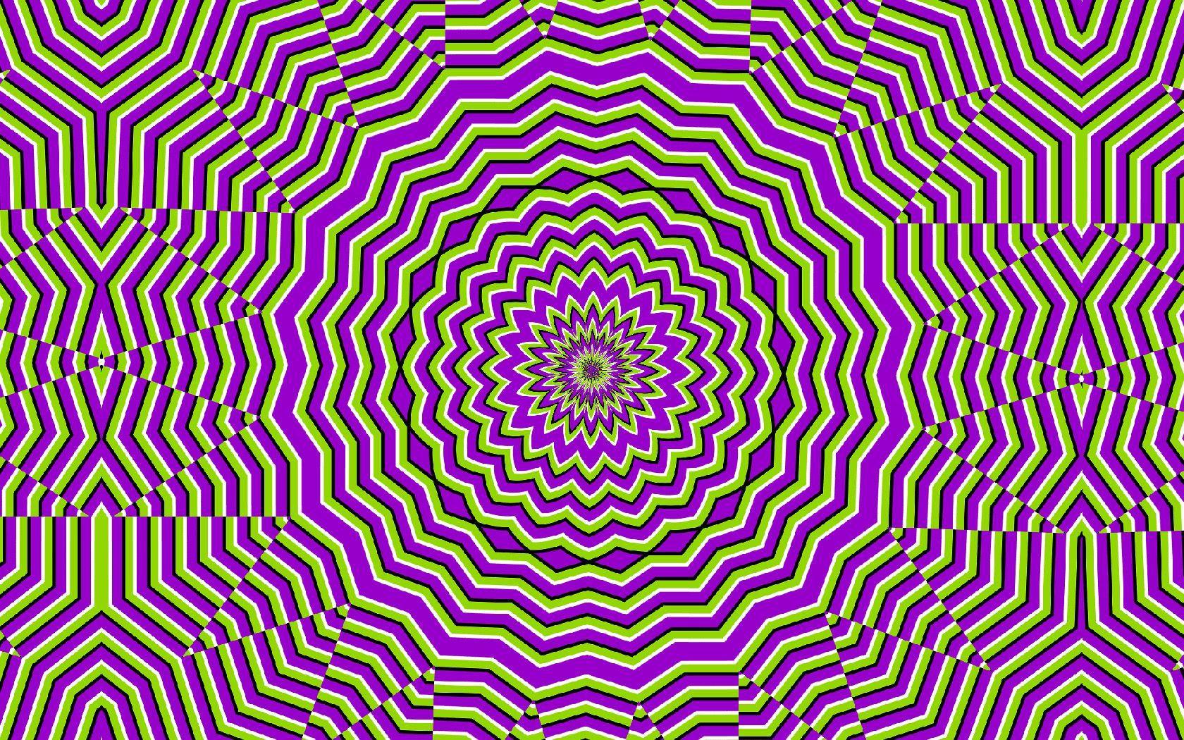 Free Vector  Psychedelic optical illusion wallpaper