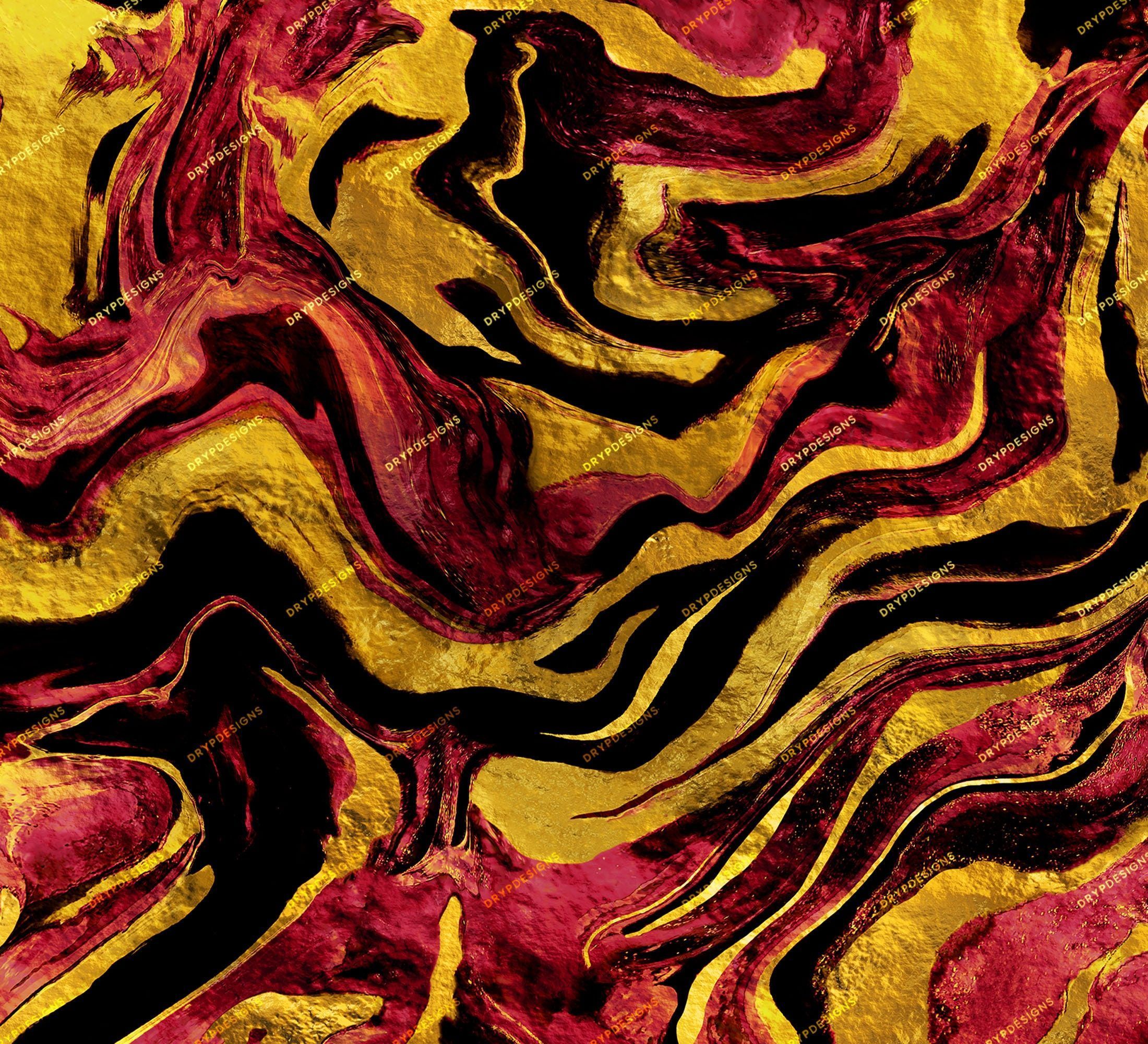 2200x2000 Maroon Gold Marble Seamless Background
