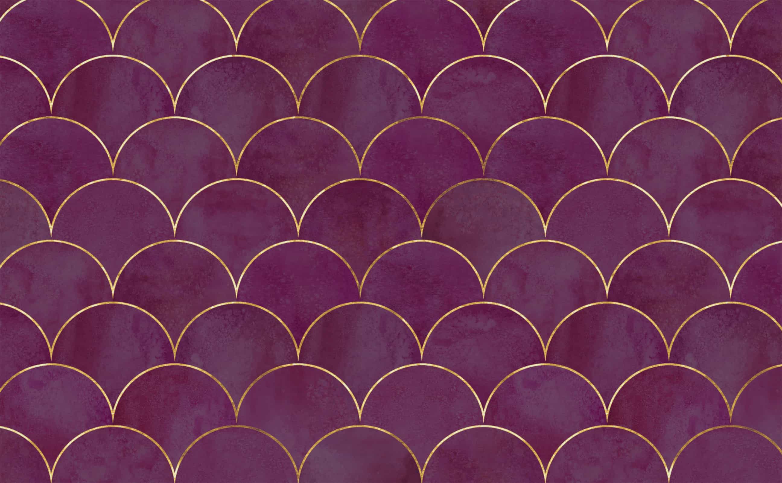 2592x1602 Luxury burgundy art deco gold semi