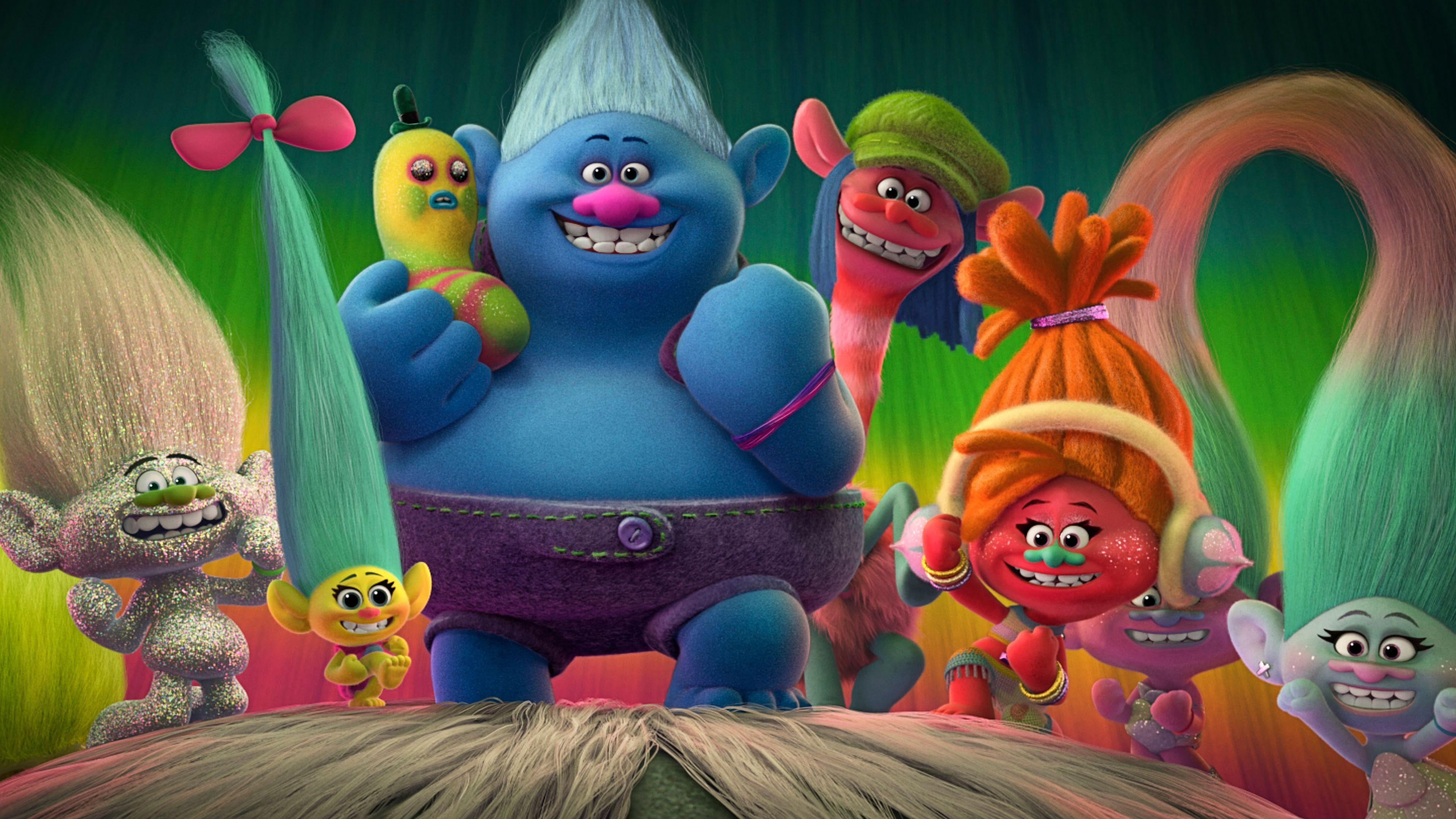 3840x2160 Trolls 4K Animation 4K wallpaper