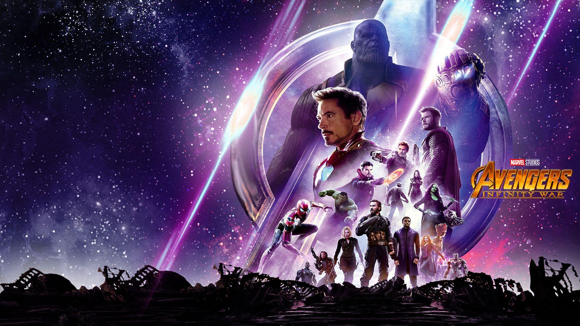 1920x1080 Avengers Infinity War HD Poster Laptop Full HD