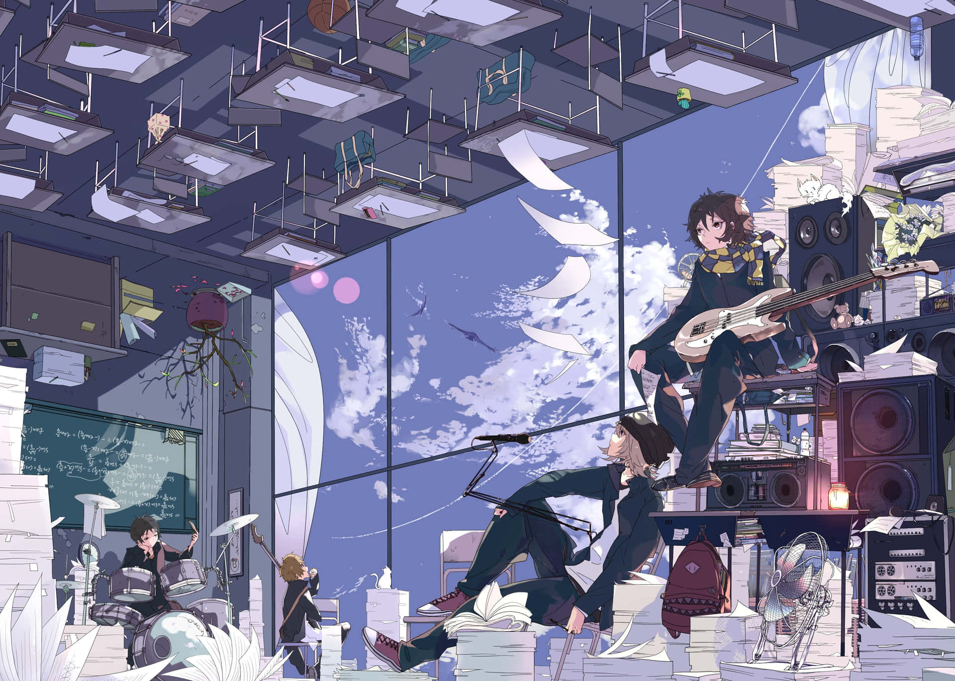 1920x1370 Download Band Anime Group Wallpaper