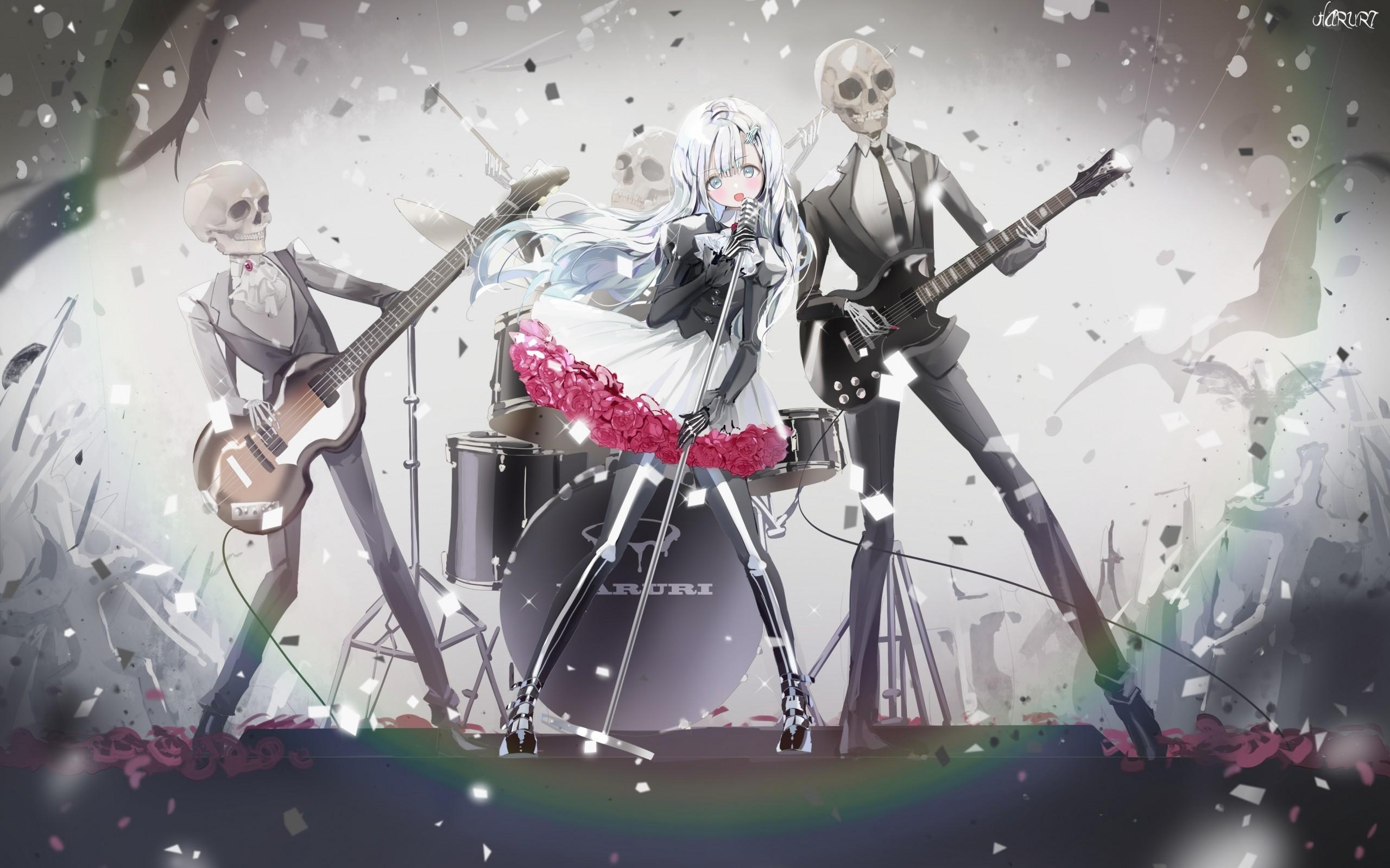 2560x1600 Anime Band Wallpaper