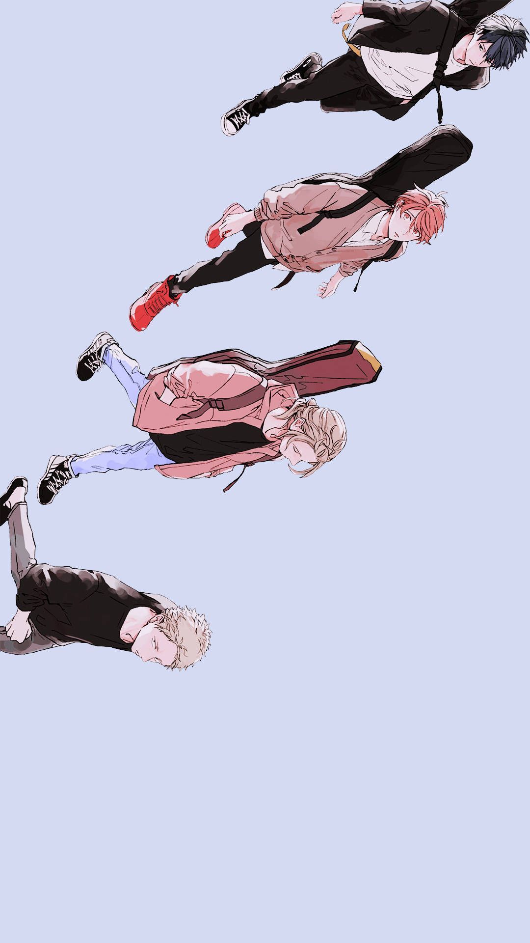 1080x1920 Given Anime Rock Band Wallpaper