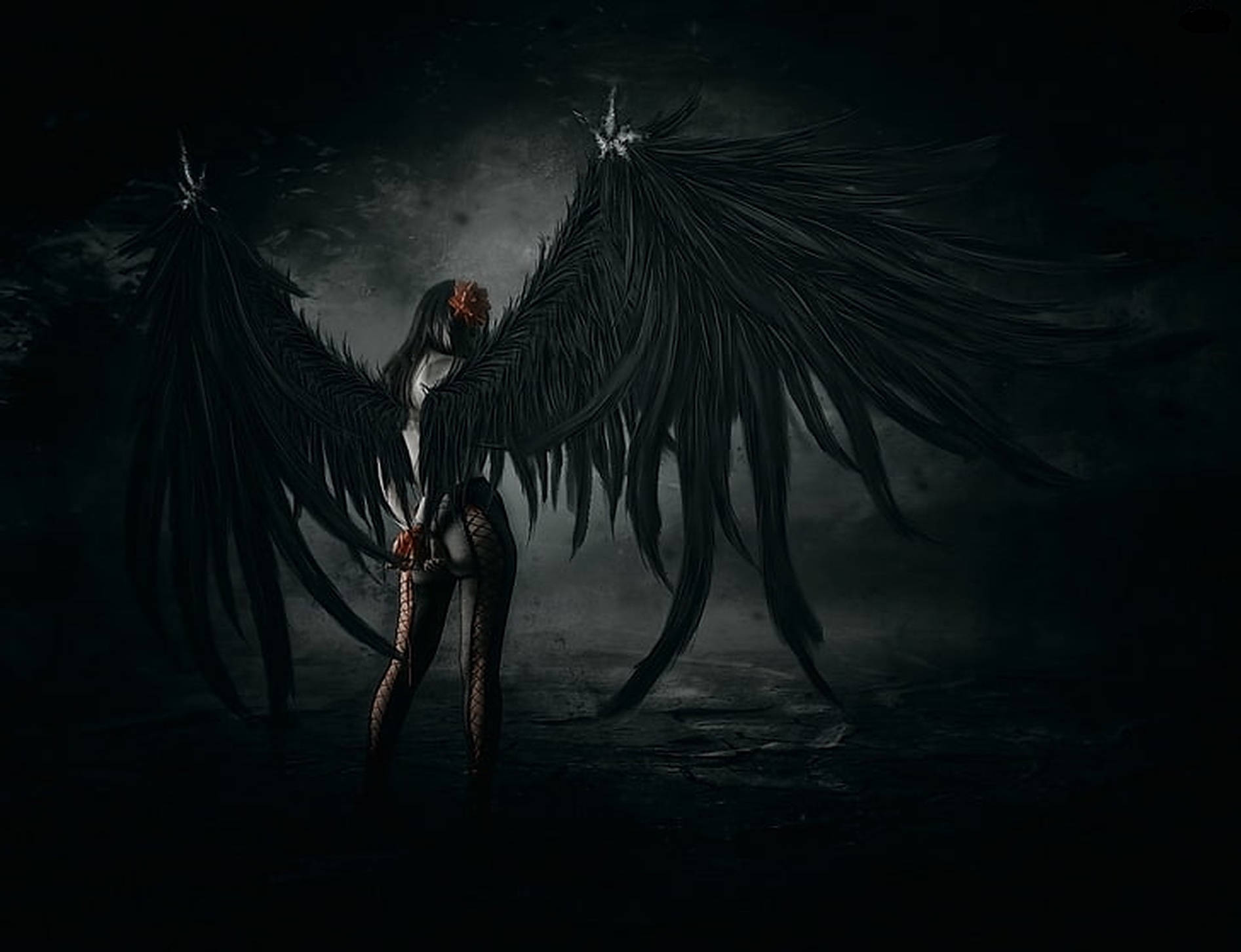 1893x1453 Dark Angel Wallpaper