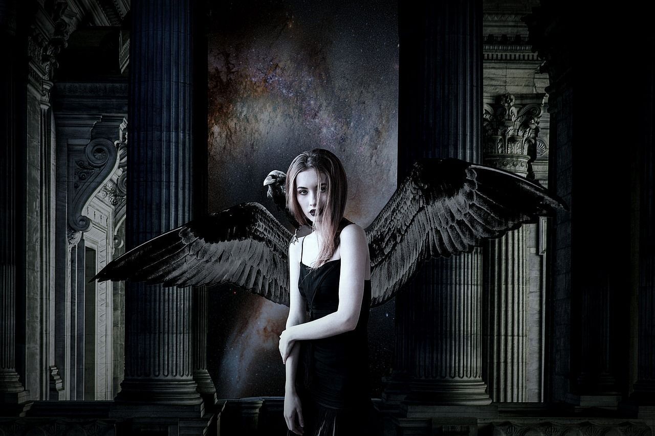1280x853 Angel Dark Fantasy