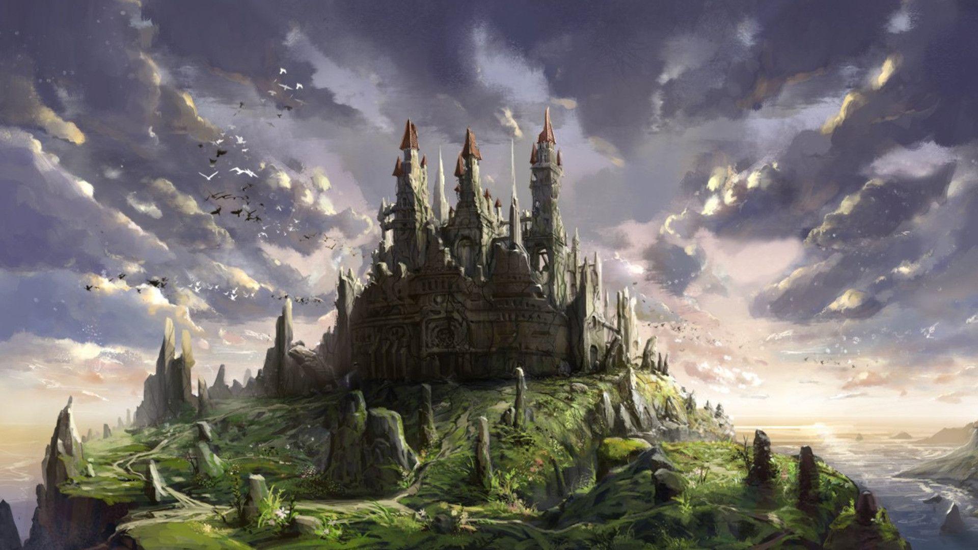 Fantasy Castle Wallpapers - Top Free Fantasy Castle Backgrounds -  WallpaperAccess