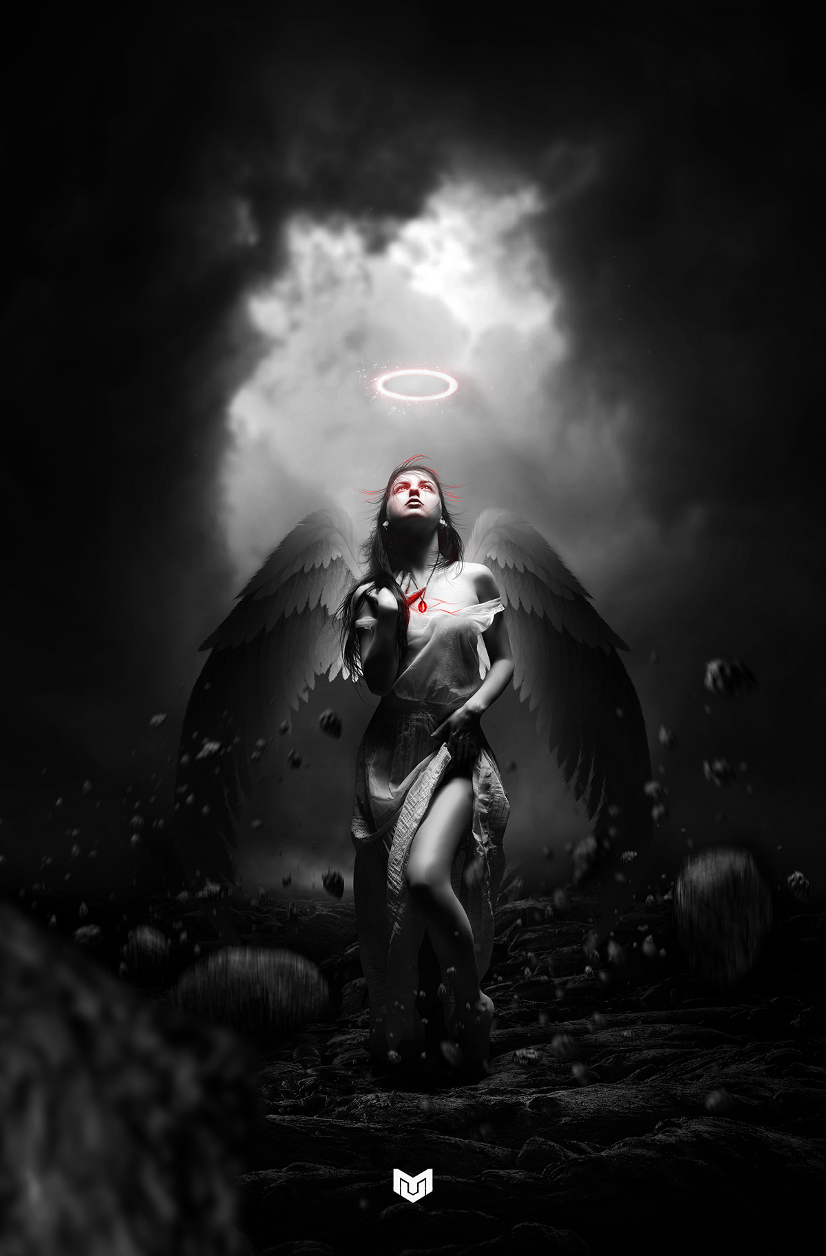 1200x1826 Angel Dark - Behance