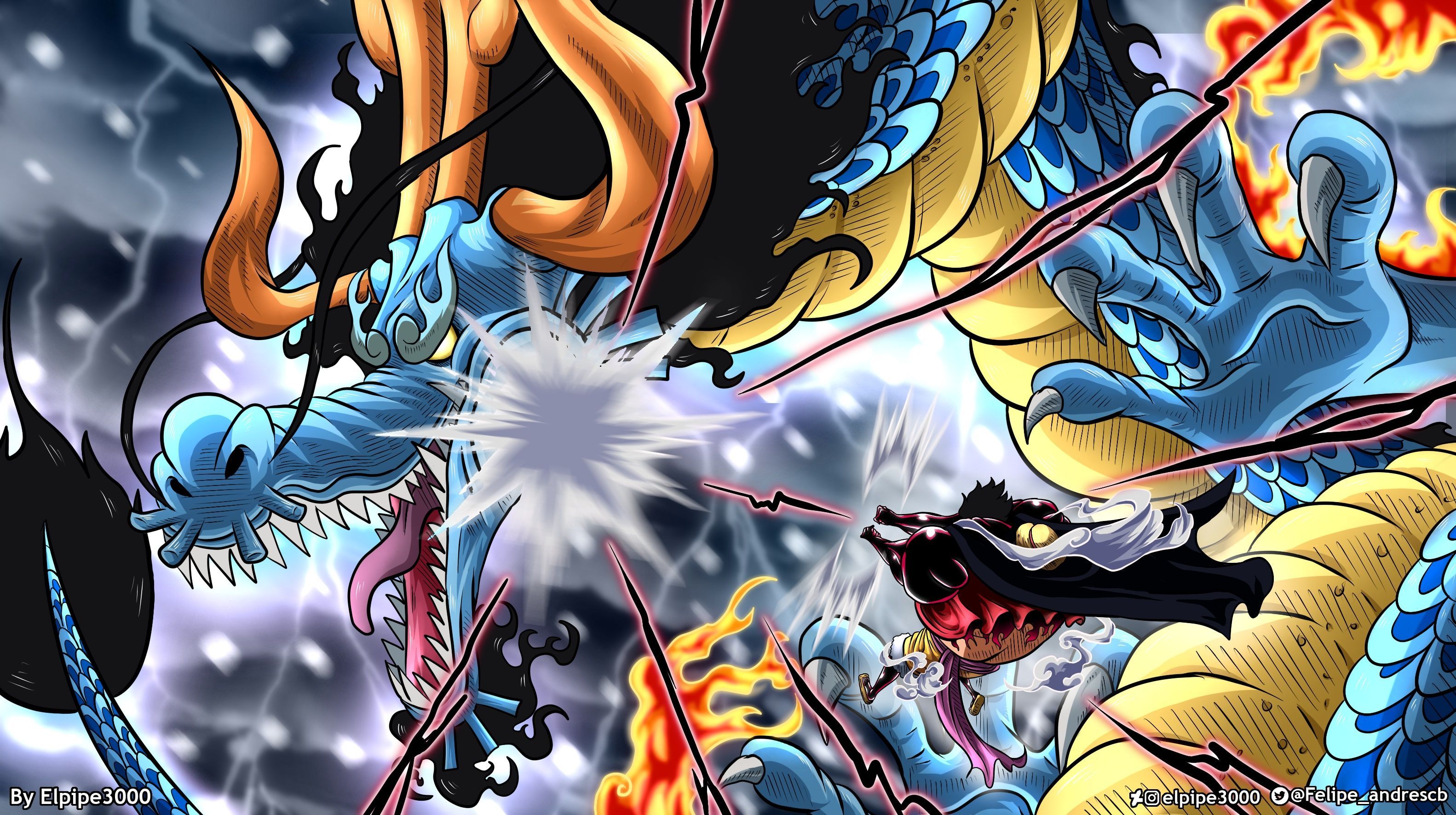 Zoro Vs Kaido Wallpapers - Top Free Zoro Vs Kaido Backgrounds 