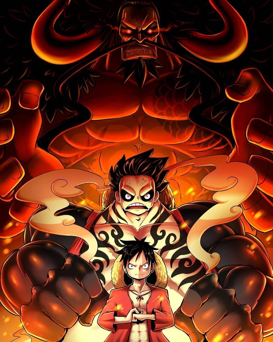 1080x1351 luffy #luffygear4 #kaido #onepiece