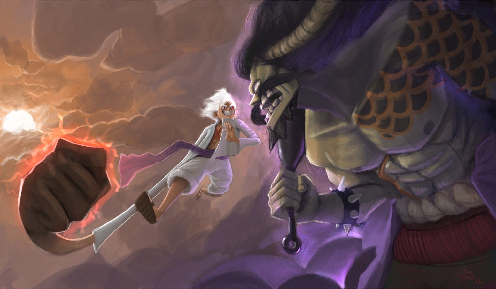 1920x1120 Luffy VS Kaido