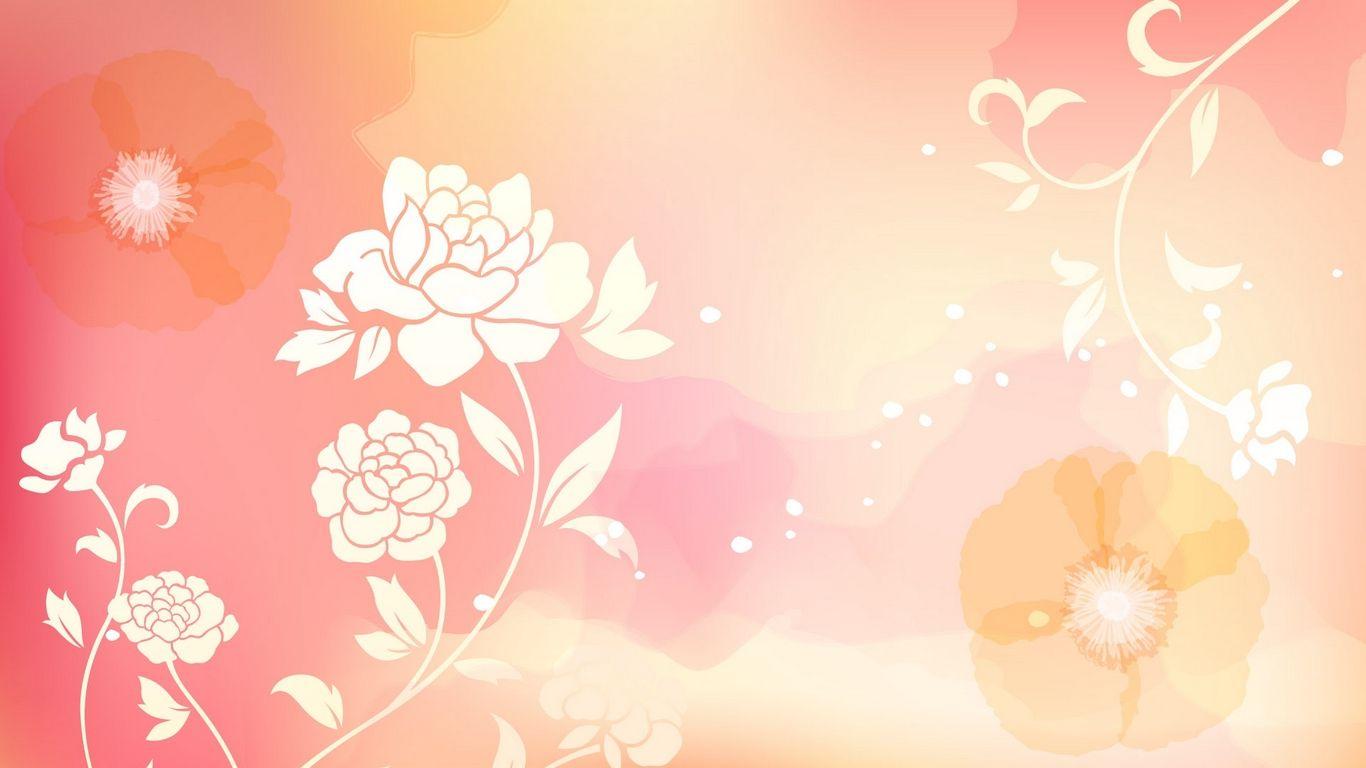 1366x768 Download wallpaper 1366x768 flowers, background, light