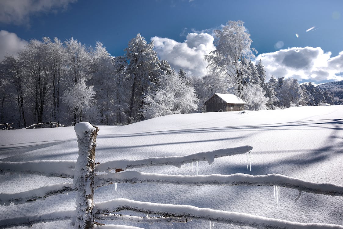 1124x750 Heavy Snowfall Covering the Surface