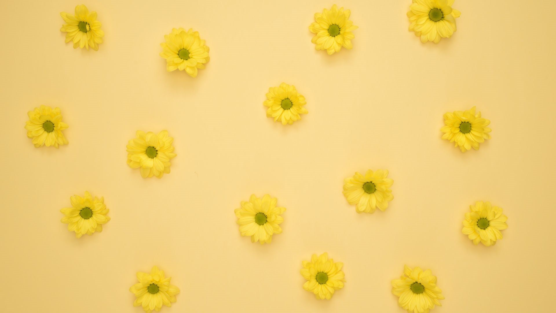 1920x1080 Yellow Aesthetic Wallpaper