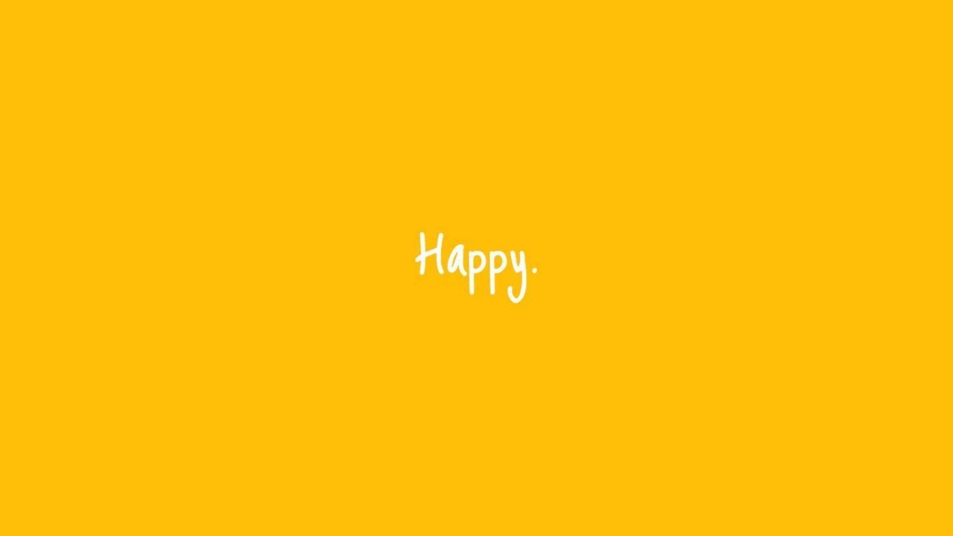 1920x1080 Yellow Aesthetic HD Background