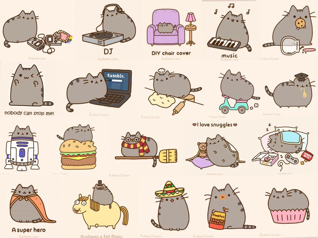 71 Best Free Cute Pusheen Wallpapers - WallpaperAccess