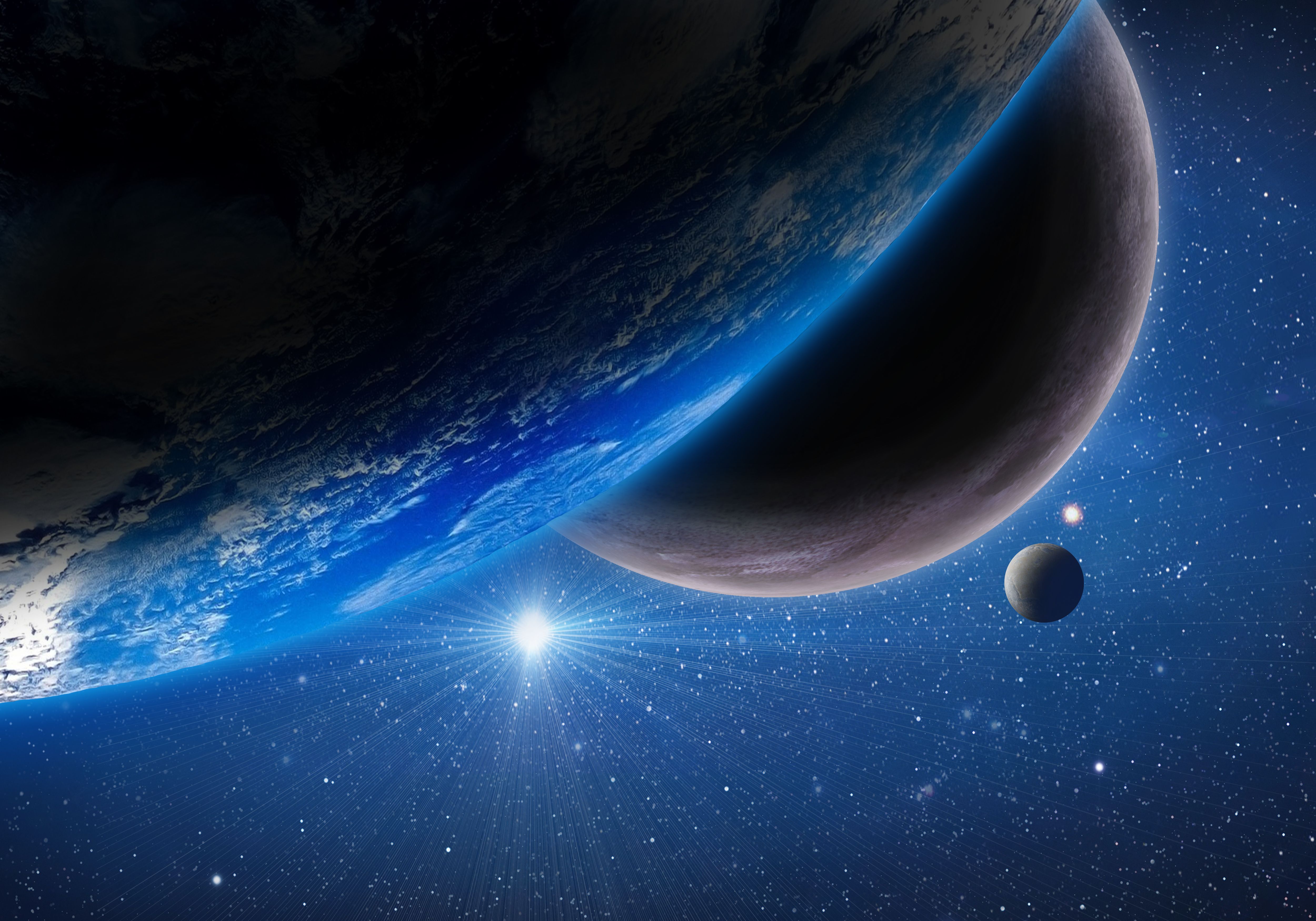 5000x3500 Sci Fi Planet 4k Ultra HD Wallpaper