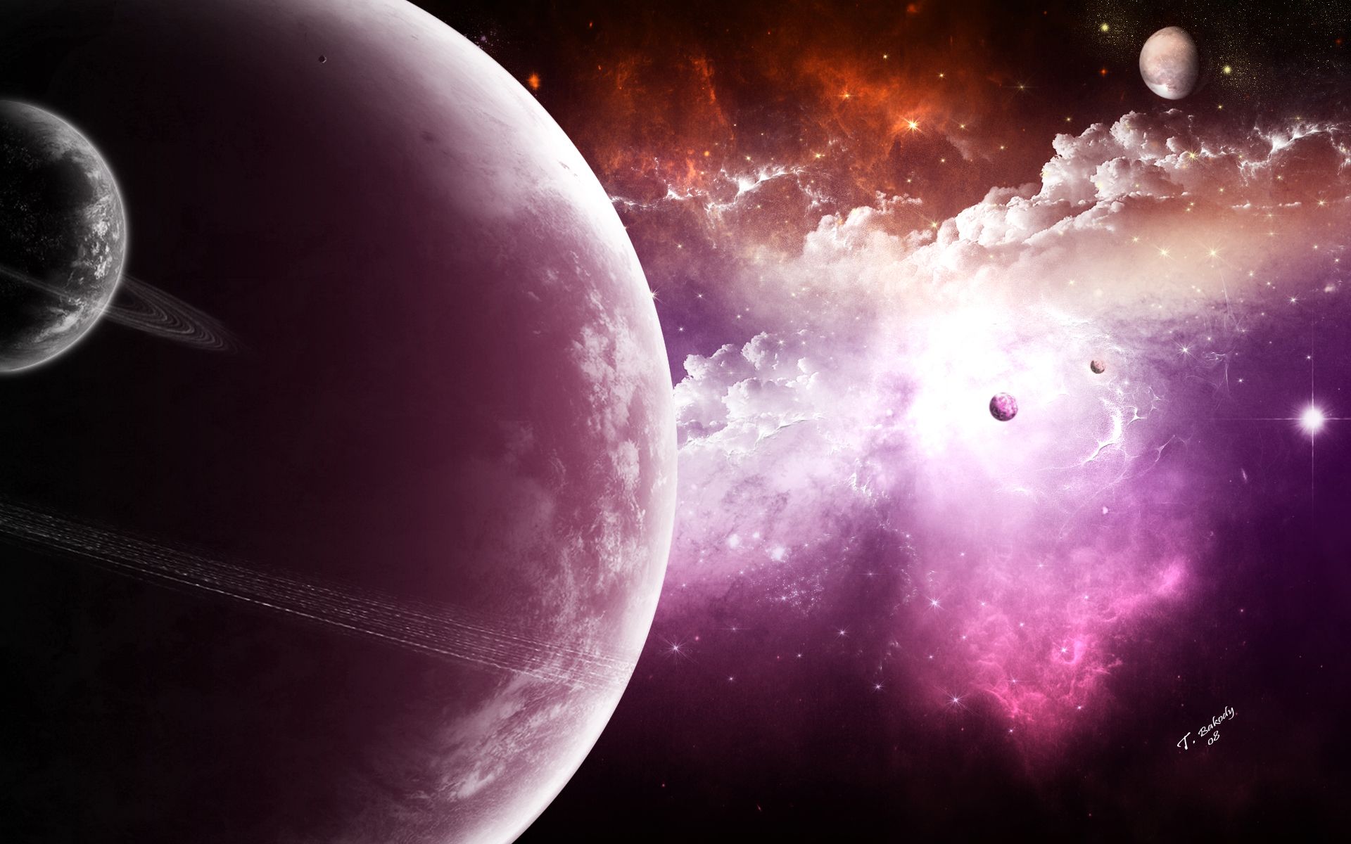 1920x1200 Sci Fi Planet HD Wallpaper