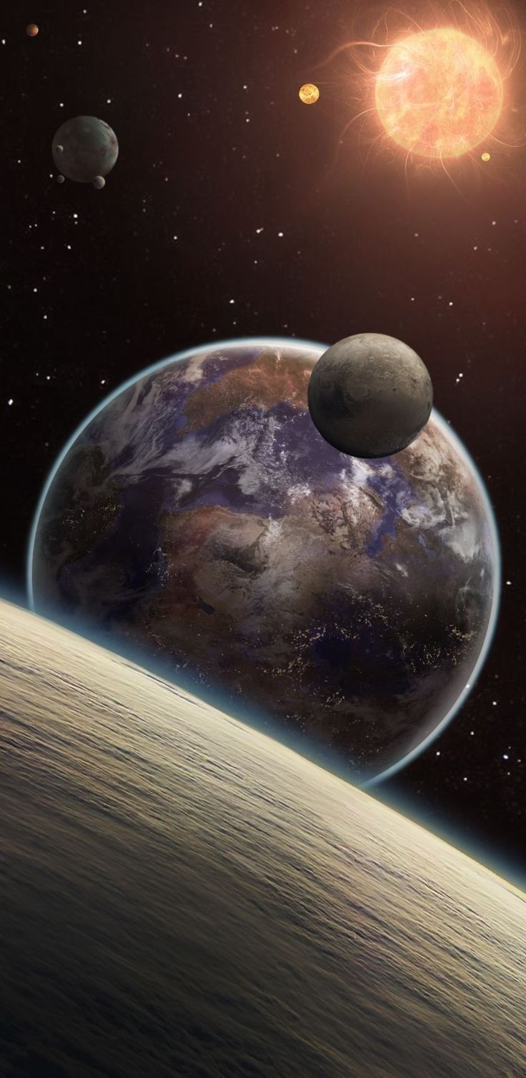 736x1509 Serene Earth Wallpaper