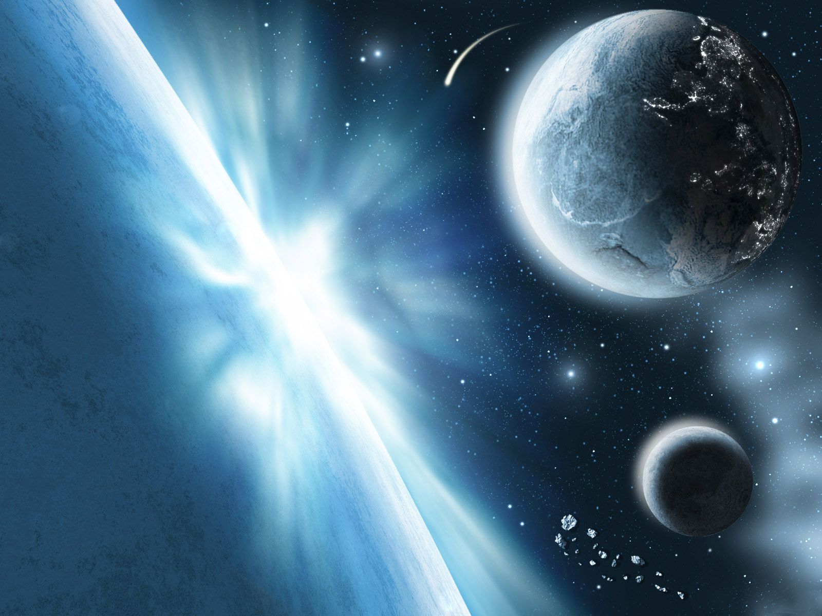 1600x1200 Sci Fi Planet Wallpaper