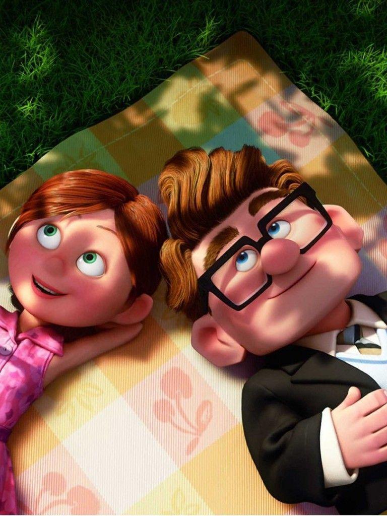 768x1024 Download 768x1024 Love pixar up movie glasses animation pink