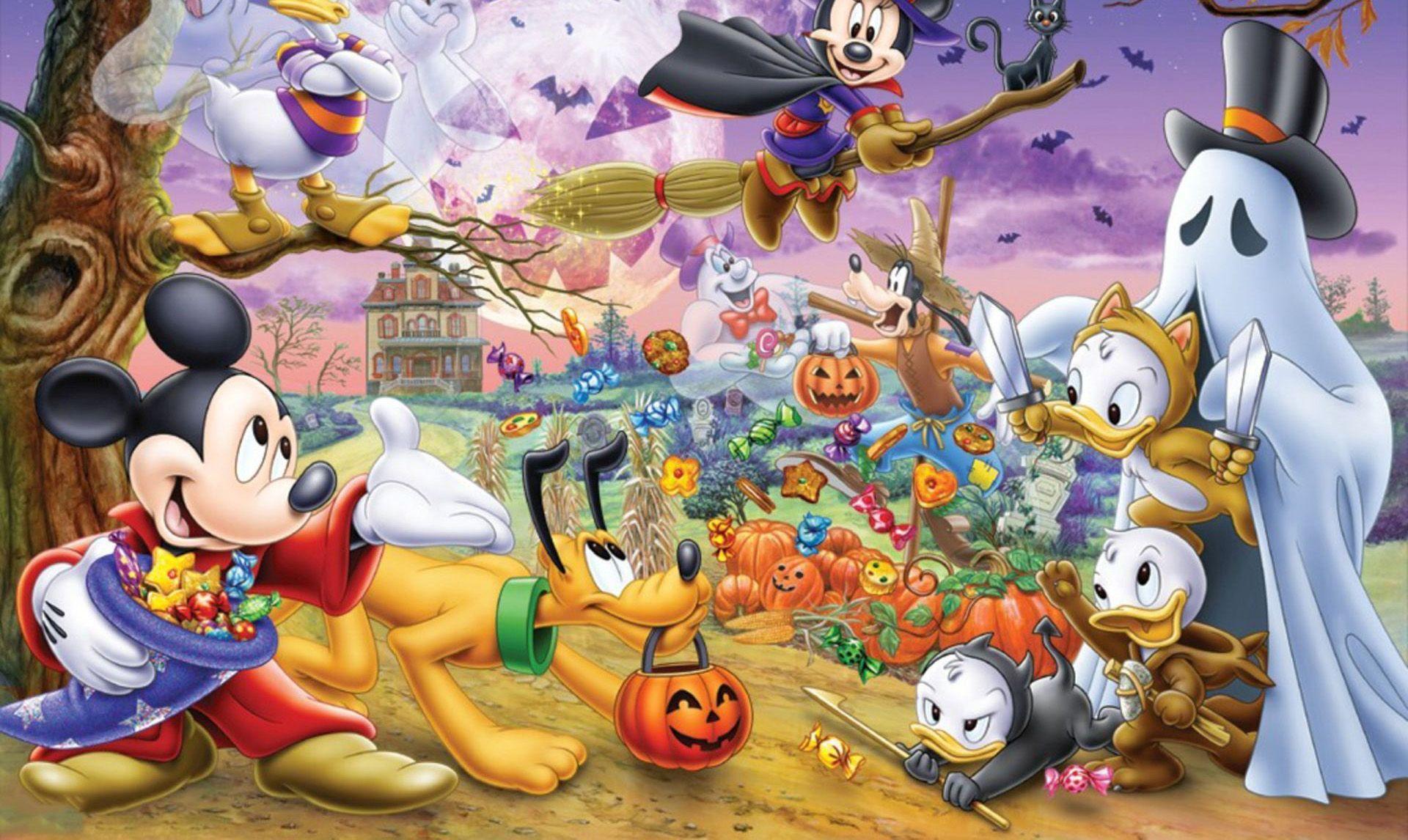 1920x1146 Disney Halloween Background Free