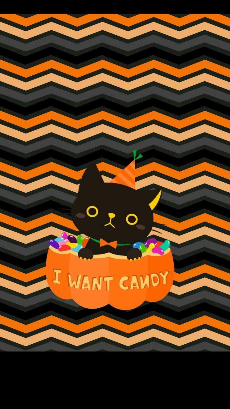 736x1308 Cute Halloween Wallpaper Background image