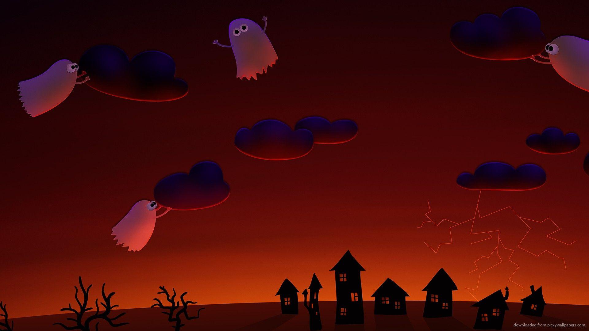 1920x1080 Cute Halloween wallpaperDownload free beautiful HD