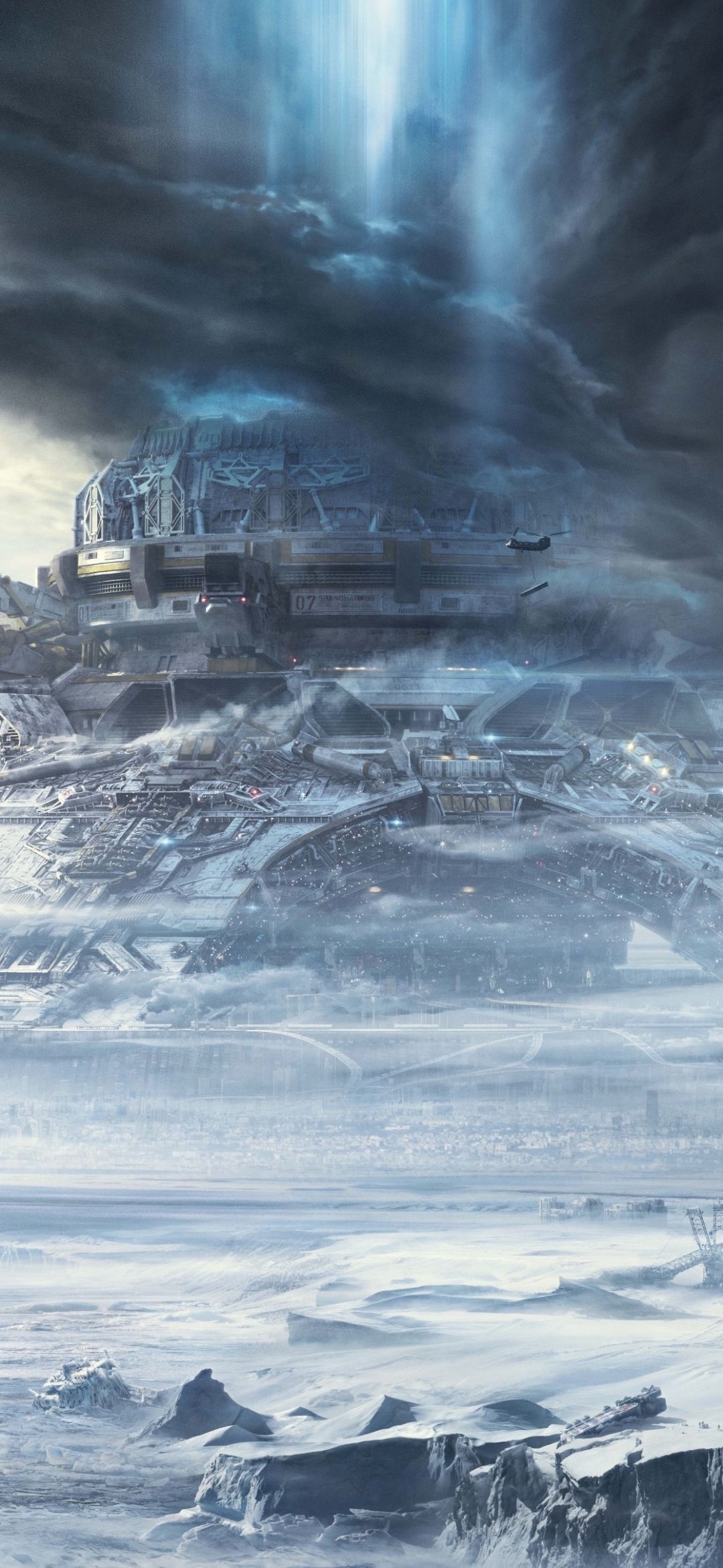 1080x2340 The Wandering Earth Phone Wallpaper